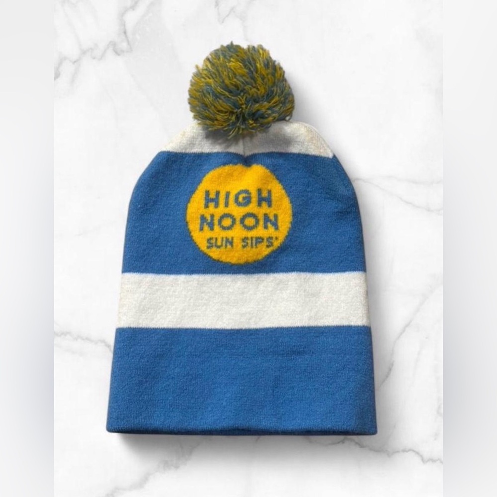 ☀️ High Noon Pom Pom Beanie ☀️